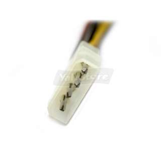 IDE 4Pin to dual Serial SATA ATA Y Splitter Power Cable  