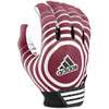 adidas Supercharge Receiver Glove   Mens   Maroon / White
