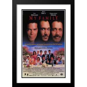My Family 32x45 Framed and Double Matted Movie Poster   Style A   1995