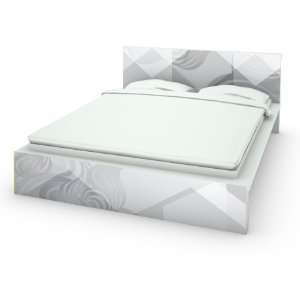  KELIDO white Decal for IKEA Malm Bed Front & Back
