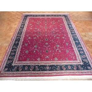   Knotted Fine Kashan w/silk high Chinese Rug   90x120