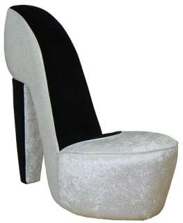 HIGH HEEL SHOE CHAIR FURNITURE ~ Choice of Colors  
