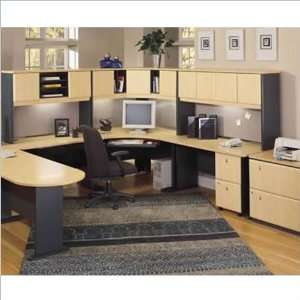  Bush Furniture Beech and Grey Advantage Series Office Suite 