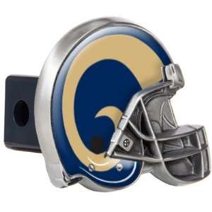    NFL St. Louis Rams Metal Helmet Trailer Hitch Cover