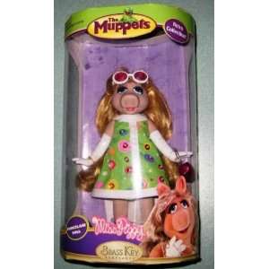   Muppets Retro Collection Miss Piggy Brass Key 8 inch Porcelain Doll