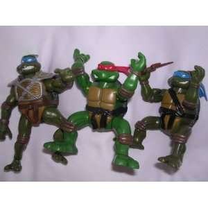 Ninja Turtle Set of 3 Flexible Figures 5 Collectible
