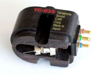 Yamamoto YC 03S Woodbody Stereo MC Cartridge Japan Made  