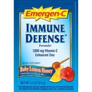  Alacer Corp Emergen C Immune Defense Ruby Lemon Honey 30 