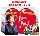 LOVE LUCY ♦ Seasons 1,2,3,4,5,6,7,8 & 9 ( 1 9 ) BOX SET 