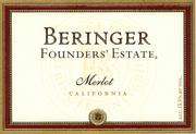 Beringer Founders Estate Merlot 2000 