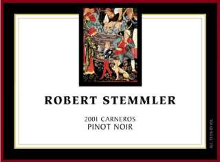 Robert Stemmler Carneros Estate Pinot Noir 2001 