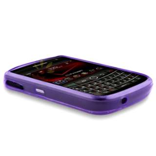 PCS COLOUR TPU CANDY SKIN RING HARD GEL CASE COVER for BLACKBERRY 
