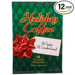 Coffee Masters Perfect Potful Winter Wonderland, 1.5 Ounce Packets 