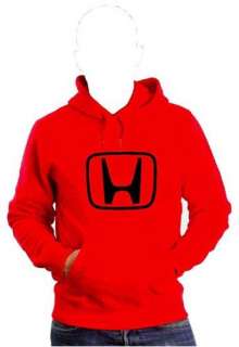Honda Logo Hooded Sweatshirt Car Racing Hoodie Brand New 4 Colors 