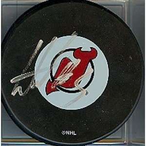  Colin White New Jersey Devils Signed Hockey Puck Sports 
