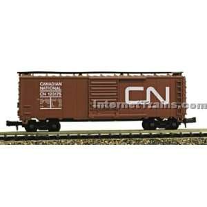  Model Power N Scale 40 Box Car   Canadian National Toys & Games