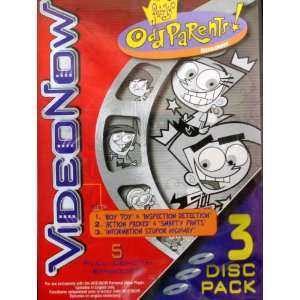  Nickelodeon Video Now The Fairly Odd Parents 3 Disc Pack 
