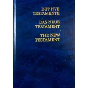  Det Nye Testmente Das Neue Testament The New Testament 
