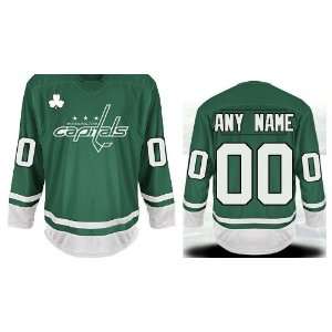  EDGE NHL Jerseys ANY NAME/NO# Hockey Green Jersey 46 60 Drop Shipping