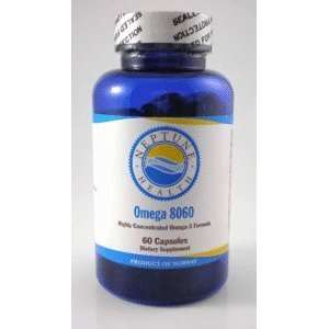  Omega 8060 High Concentrated Omega 3 Fish Oil 60 Ct  2 