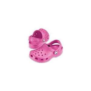  Womens BEACH CROCS, Size XL (Women 12/14), Fuchsia (Dark 