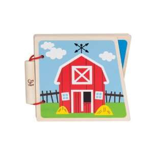  Hape At the Farm Wooden Book Toys & Games