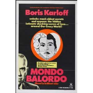  Mondo Balordo Movie Poster (11 x 17 Inches   28cm x 44cm 