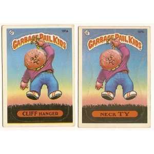   KIDS Cards 5th SERIES 181 a & b Cliff Hanger Neck Ty 
