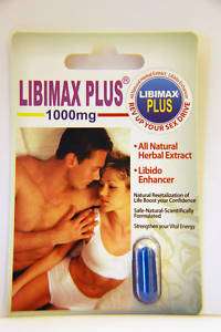 LibiMax Plus 1000mg Stamina Arousal Libido Enhancer 6ct  