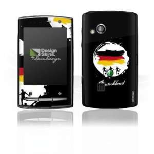   Xperia X10 mini pro   Fußballdeutschland Design Folie Electronics