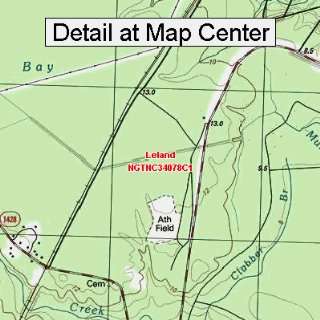   Map   Leland, North Carolina (Folded/Waterproof)