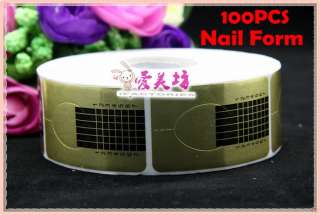   Professional Nail Forms Sticker for Art Acrylic/UV Gel Tips Extension