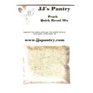 JJs Pantry Peach Quick Bread Mix  Grocery & Gourmet Food