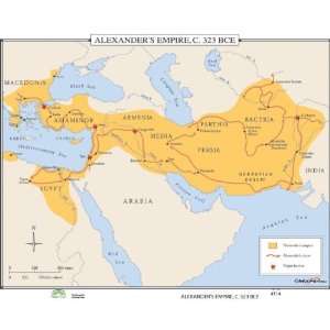   Map 762550139 no.114 Alexander s Empire, 323 BCE