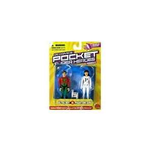   Pocket Super Heroes Ultra Boy and Phantom Girl Action Toys & Games
