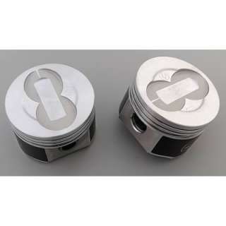 You get a set of eight pistons. Picture is of L2303NF coated pistons 