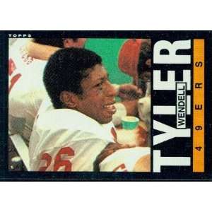  1985 Topps #163 Wendell Tyler   San Francisco 49ers 
