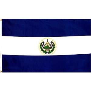  El Salvador National Country Flag   3 foot by 5 foot 