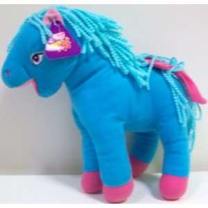  11 Plush Blue Horse Pony Doll Toy Toys & Games