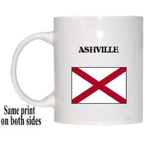    US State Flag   ASHVILLE, Alabama (AL) Mug 