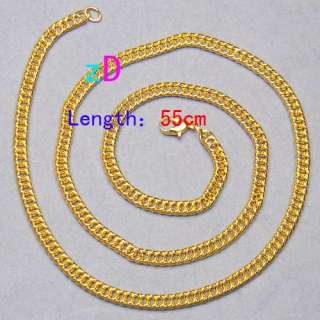 n8105 Wholesale Lots 2pcs 21.8 Superb Gold Plated Chain Clasp 