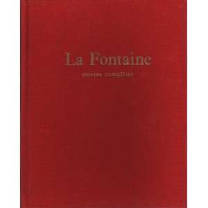  La Fontaine Oeuvres Complètes Pierre Clarac Books