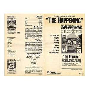  Happening Original Movie Poster, 11 x 17 (1967)