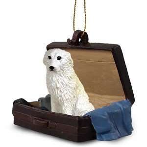  Great Pyrenees Traveling Companion Dog Ornament