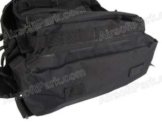 Molle Tactical Assault Hiking Hunting Backpack Bag   Black  
