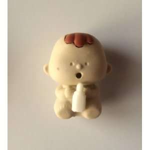    Baby Boy Alien Japanese Erasers. 2 Pack. Light Brown Toys & Games