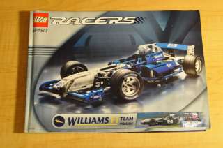 LEGO BMW Williams F1 Team Racer 18 Scale Formula 1 Race Car Building 