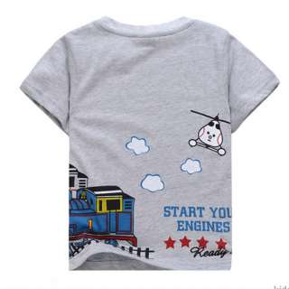   Baby Kids Boys Thomas and Friends Short Sleeve T shirt 2 8 years W910