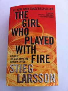 The Girl Who Played with Fire by Stieg Larsson (2010, Paperback 