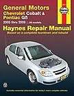 Chevrolet Cobalt repair manual  